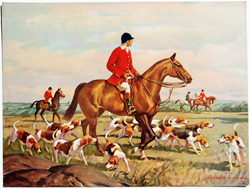 Fox hunting, polo and other horse prints